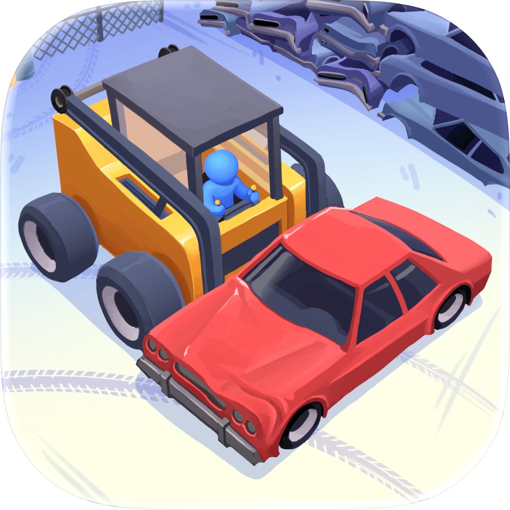 Apple App Store cover for Junkyard Truck Tycoon