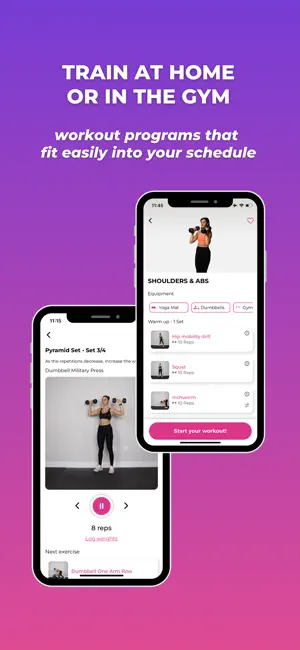 GetStronger: Fitness for Women screenshot 2