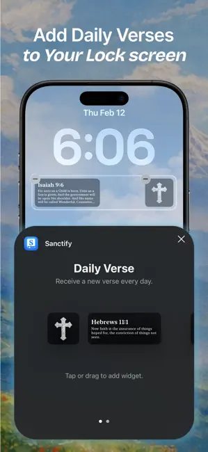 Sanctify - Prayers & Guidance iPhone screenshot 3