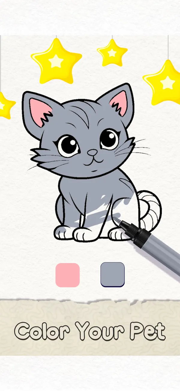 Screenshot #3 pour Christmas Santa Coloring Games