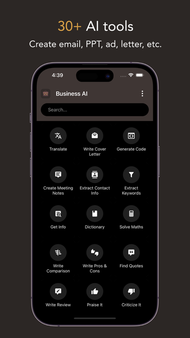 Business AI: Sales & Marketing Screenshot