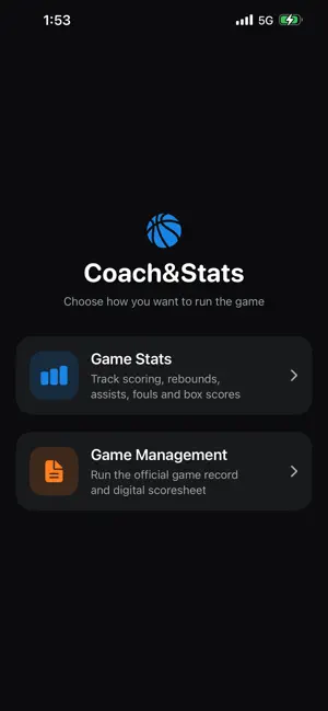 Coach&Stats screenshot 1