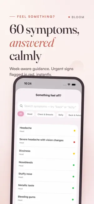 Pregnancy Tracker by Bloom screenshot 2