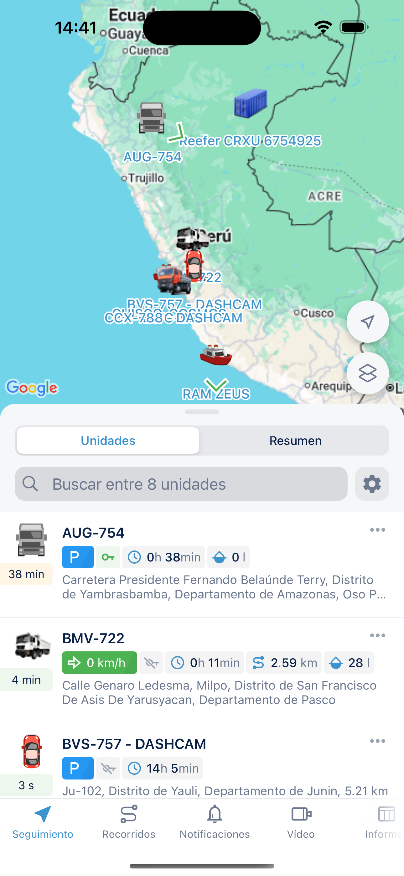 CLS Peru Localisation