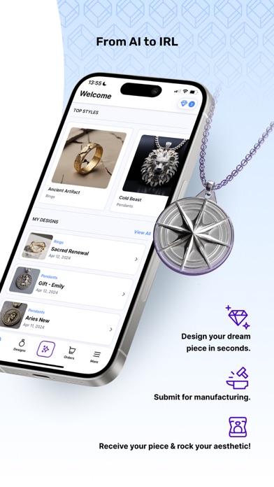 ARQ Jewelry Design Screenshot