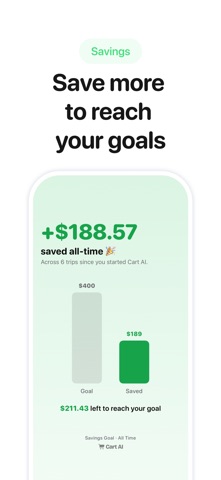Cart AI: Grocery Budget & List iPhone screenshot