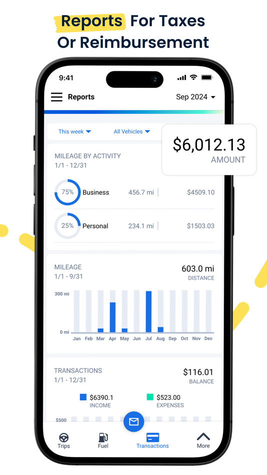 #4. Mileage Tracker App by TripLog (iOS) 由: TripLog, Inc