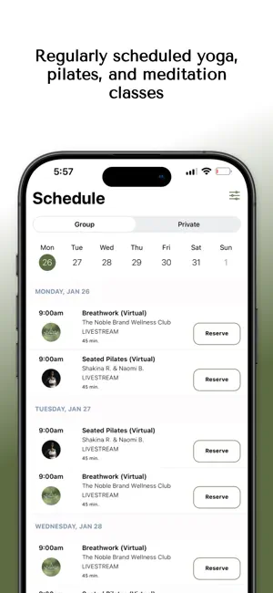 Noble Wellness Club screenshot 3