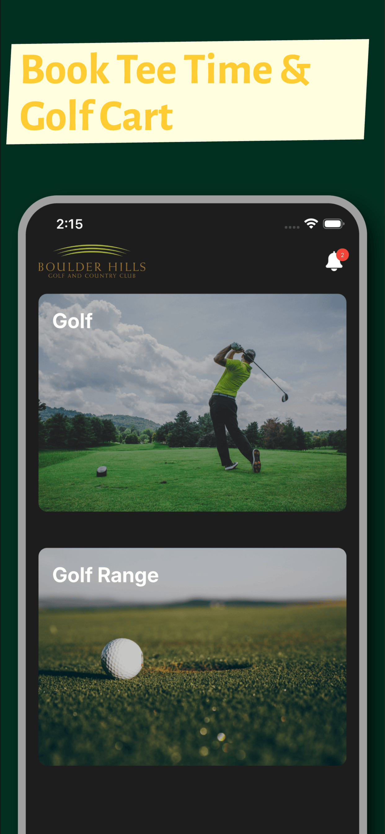 BHGC Golf App screenshot 4
