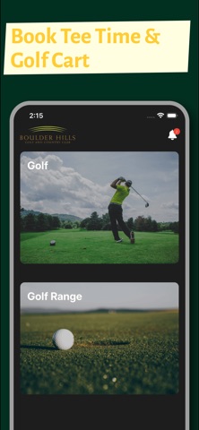 BHGC Golf App screenshot
