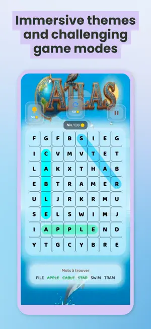 Atlas : The Word Search screenshot 2