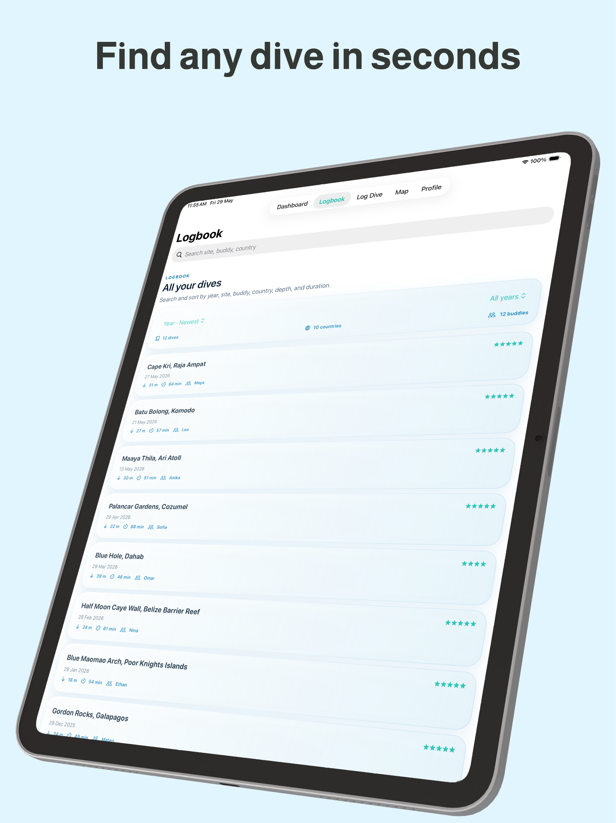 Dive Log – DiveAtlas screenshot 11