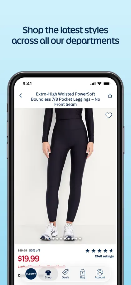 Captura 5 de 6 de Old Navy: Shop for New Clothes