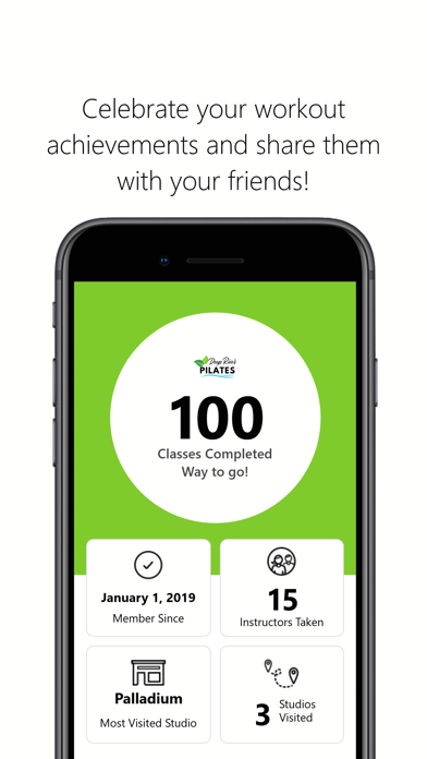 Deep River Pilates iPhone screenshot 4 - Health & Fitness app