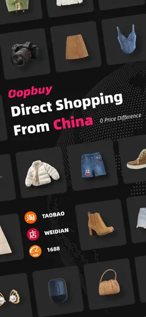 Oopbuy-Shop China:Taobao,1688 iPhone screenshot 1