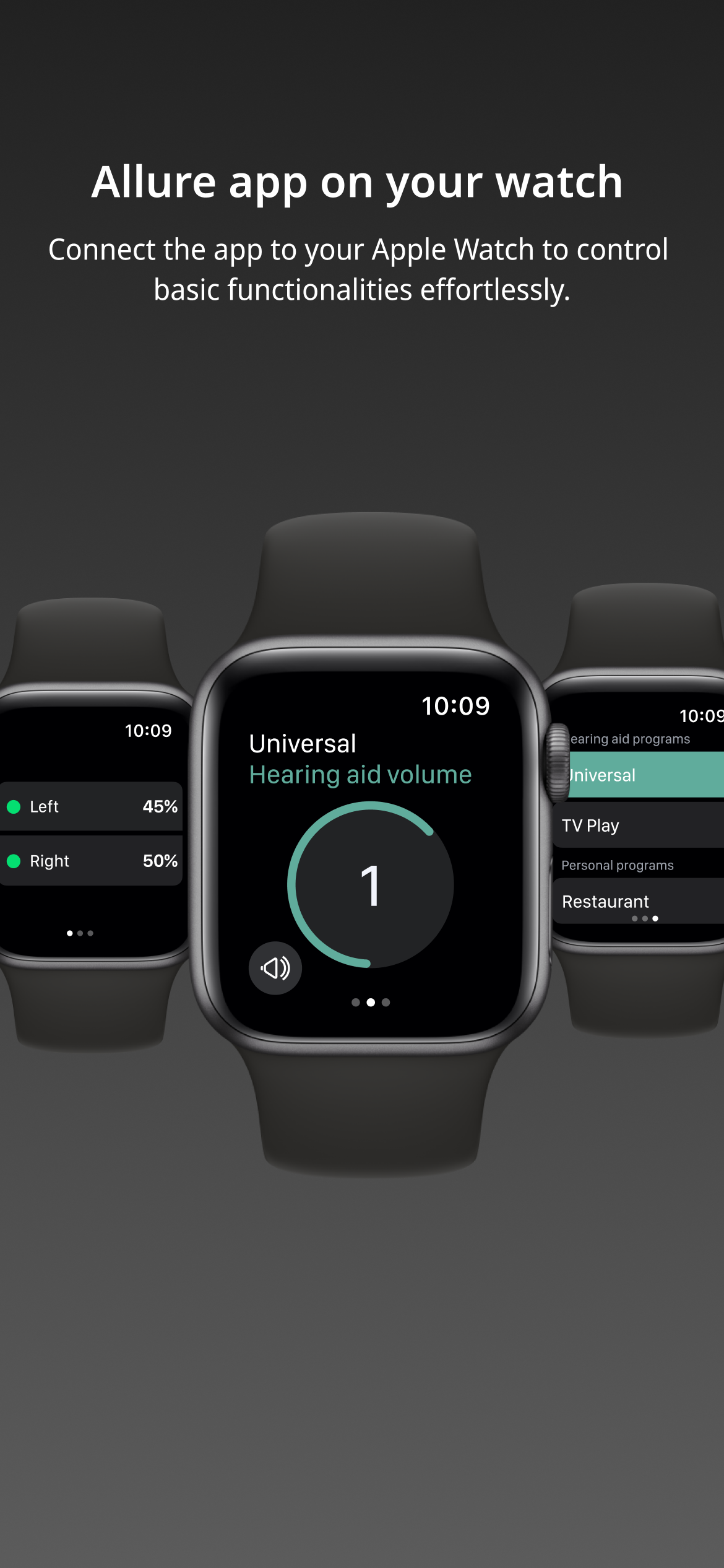 WIDEX ALLURE screenshot 8