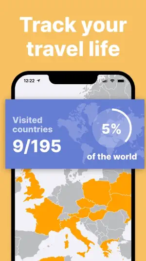been: track visited countries screenshot 1