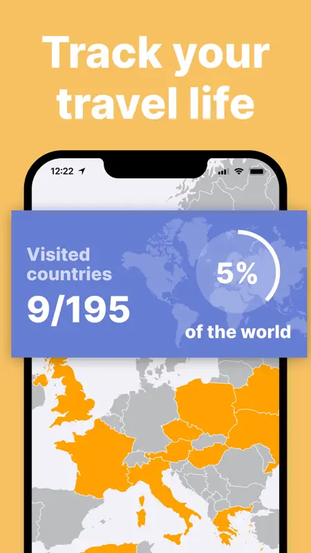 been: track visited countries screenshot 1 of 4