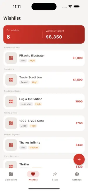 CollectKeep: Collection Log screenshot 2