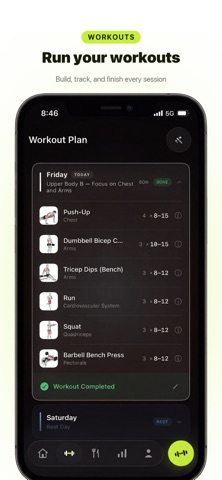 Zenith: AI Workout & Meal Plan Screenshot 2 of 6