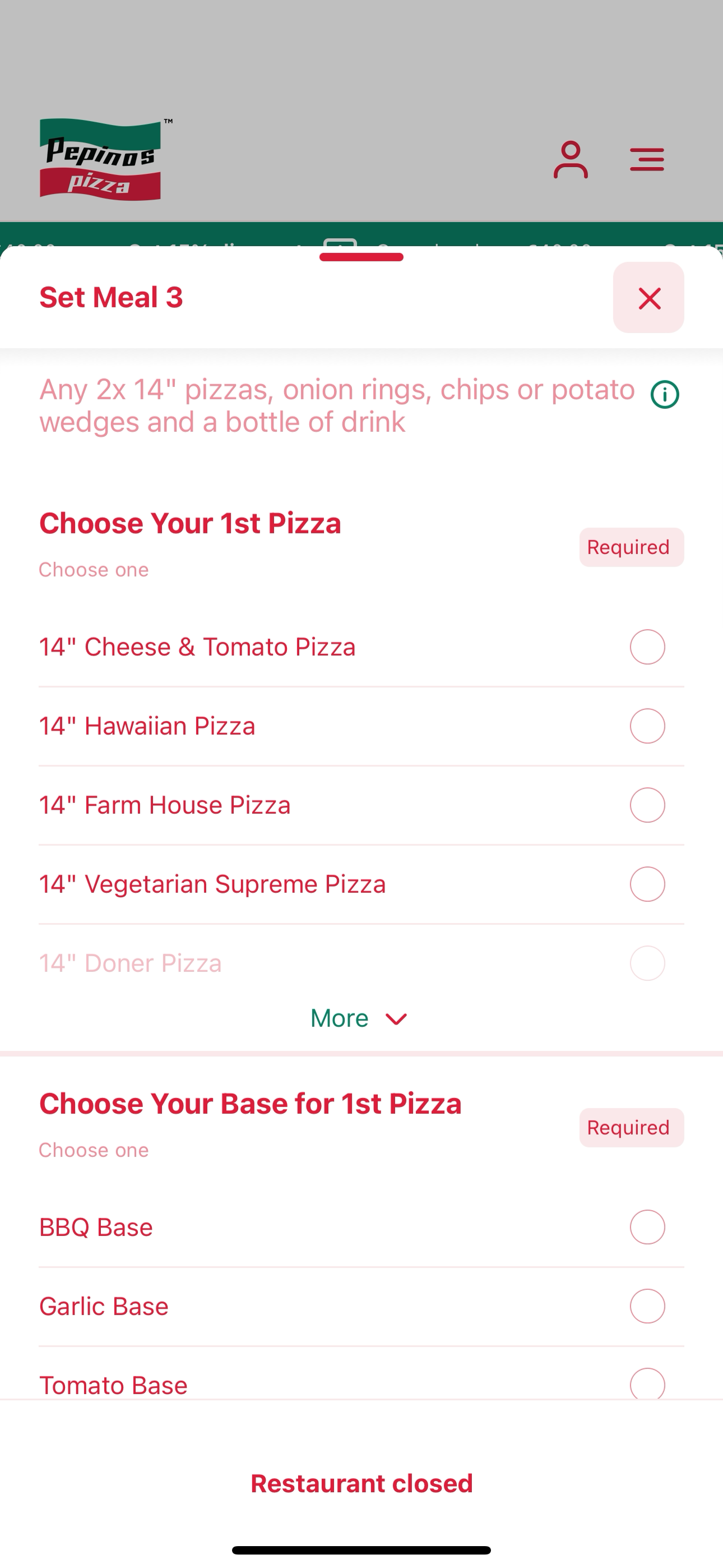 Pepino's Pizza UK screenshot 4