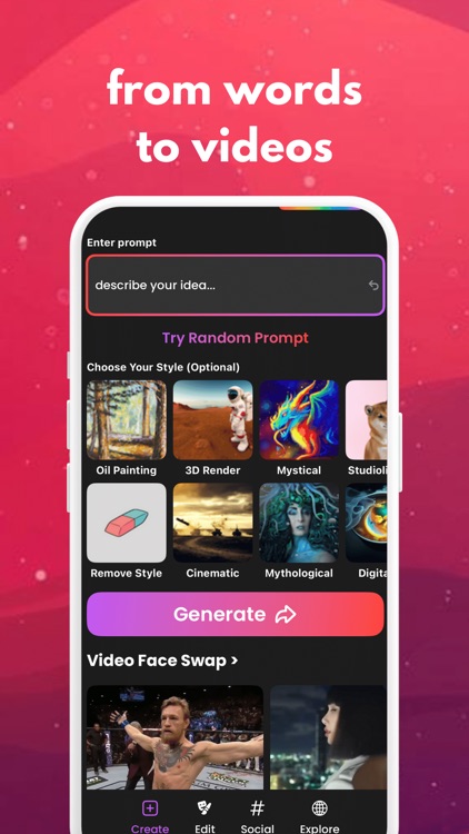 AI Video Generator & Photo Art