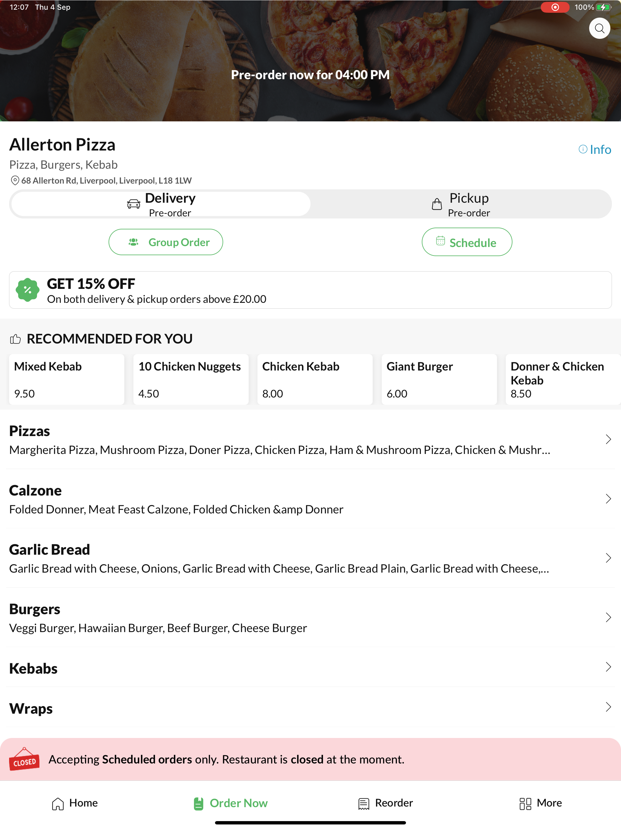 Allerton Pizza. screenshot 6