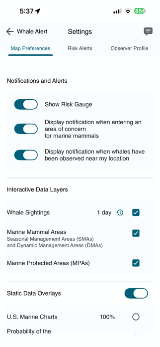 Whale Alert Screenshot 6 of 7