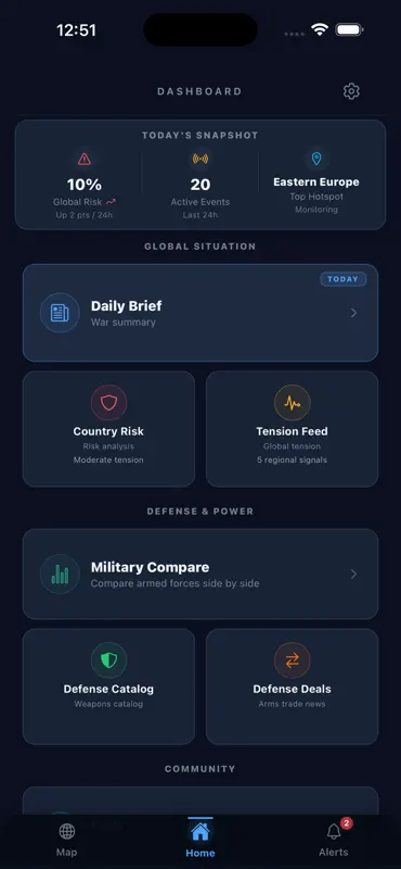 WarMap: Global Conflict Map screenshot 3 of 7