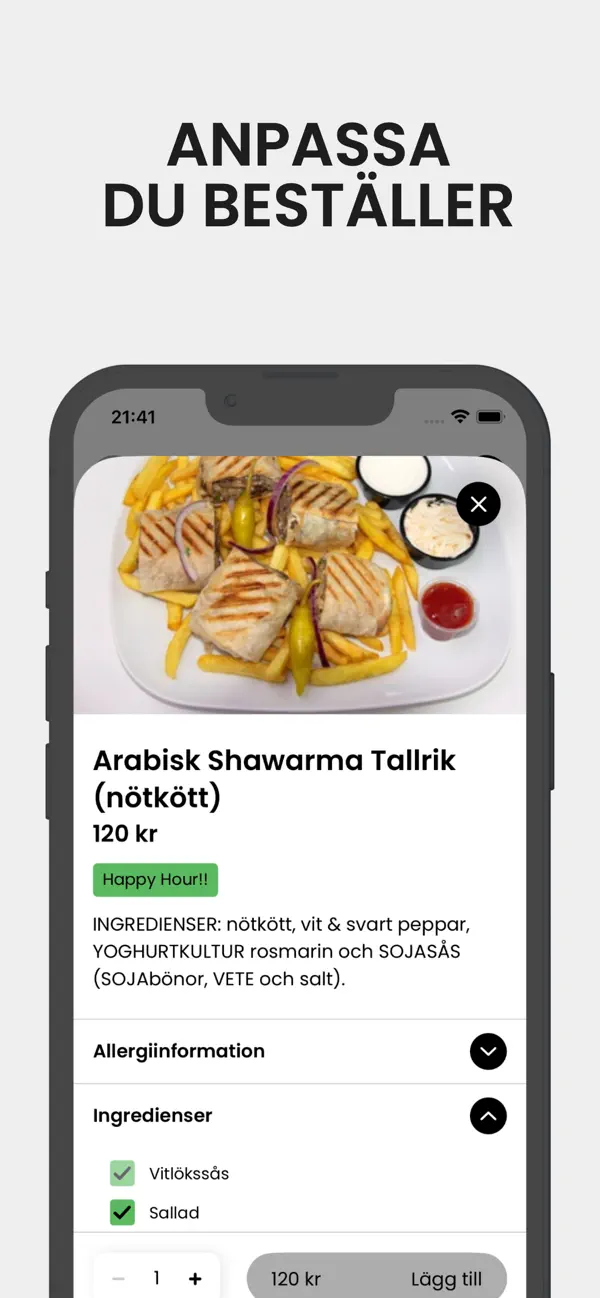 Screenshot #3 pour Harabas Falafel