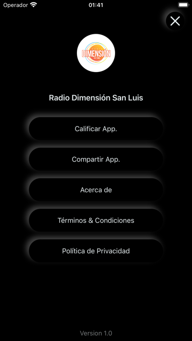 Radio Dimension San Luis Screenshot
