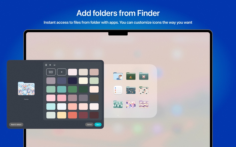 #8. LaunchMe - App Launchpad (macOS) โดย: Mariia Bebris
