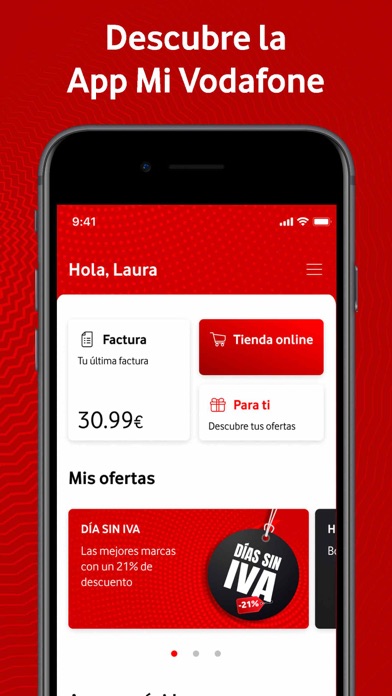 Mi Vodafone Screenshot 1 - AppWisp.com Mi Vodafone Screenshot 1 - AppWisp.com