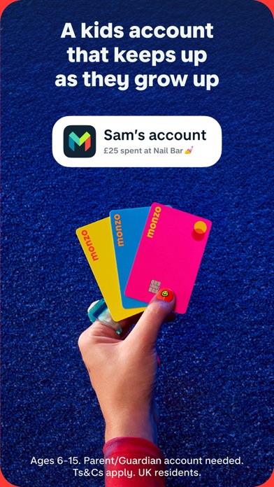 Screenshot #3 pour Monzo Bank - Mobile Banking