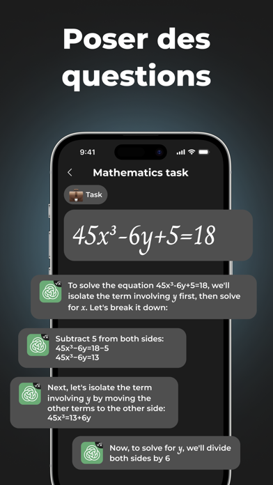 Screenshot #2 pour Homework Helper: Math Solver