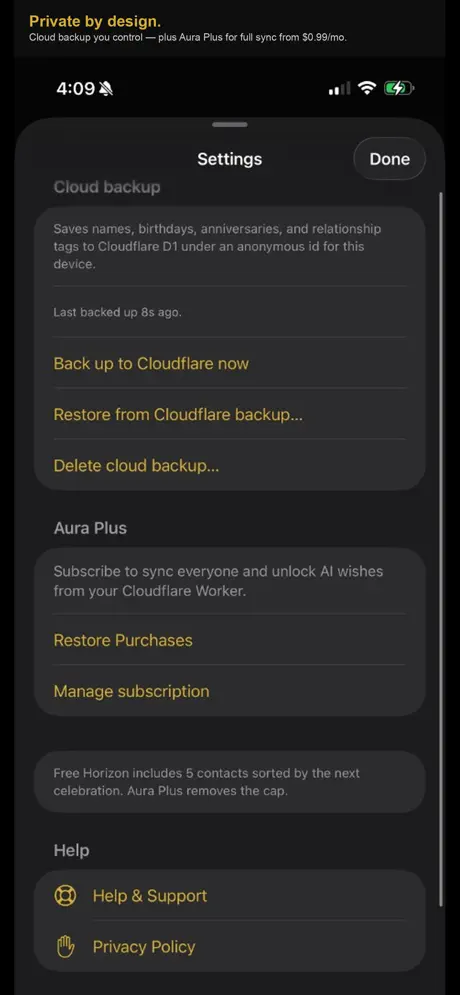 Aura screenshot 4