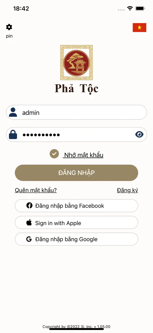 #1. Phả Tộc (iOS) Ved: 3I Technology And Media One Member Company Limited