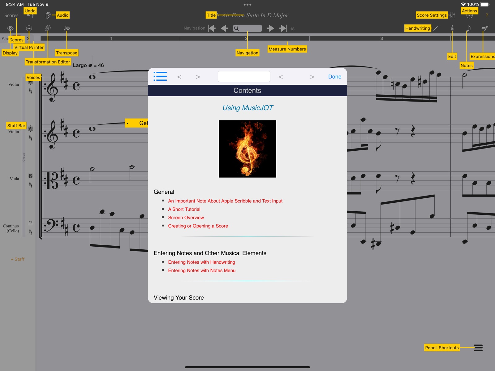 MusicJot TryOut ipad screenshot 4