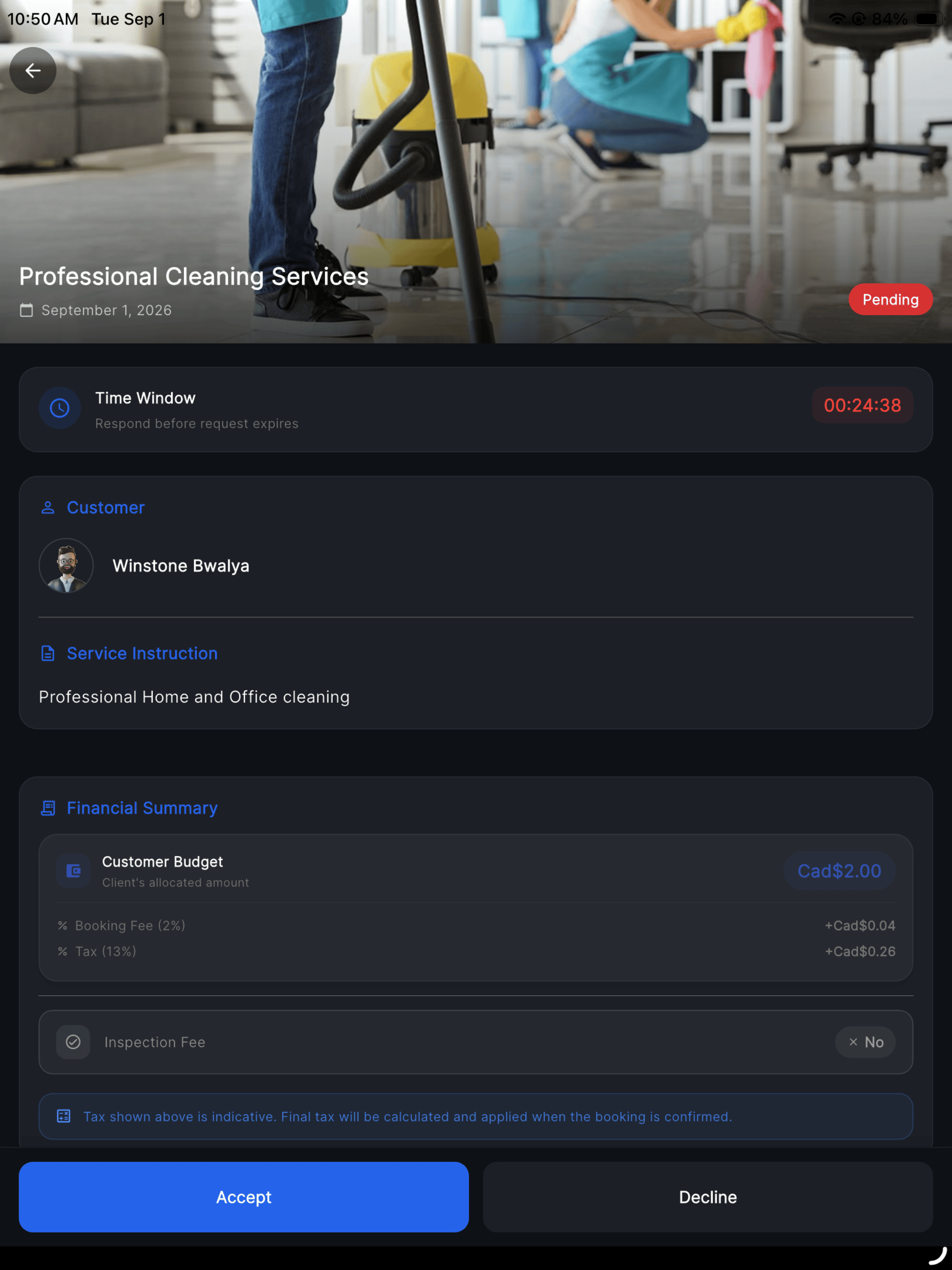 Fixaro Partner screenshot 9