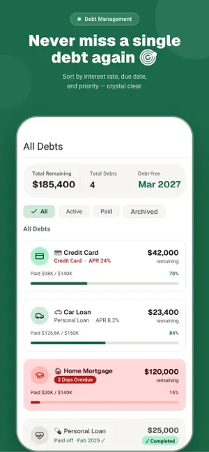 Debt Payoff X screenshot 3
