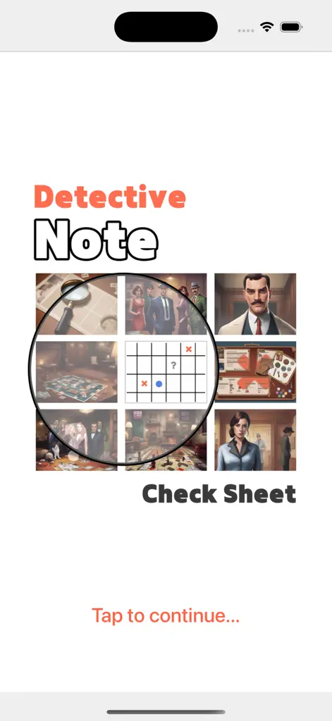 Detective Notes - Games App | MWM