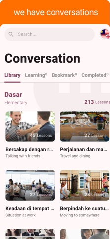 Malay - Listening Speaking Screenshot 2 of 8