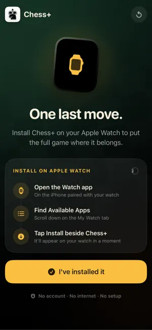 Chess+ for Watch screenshot 3