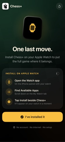 Chess+ for Watch Screenshot 3 of 3