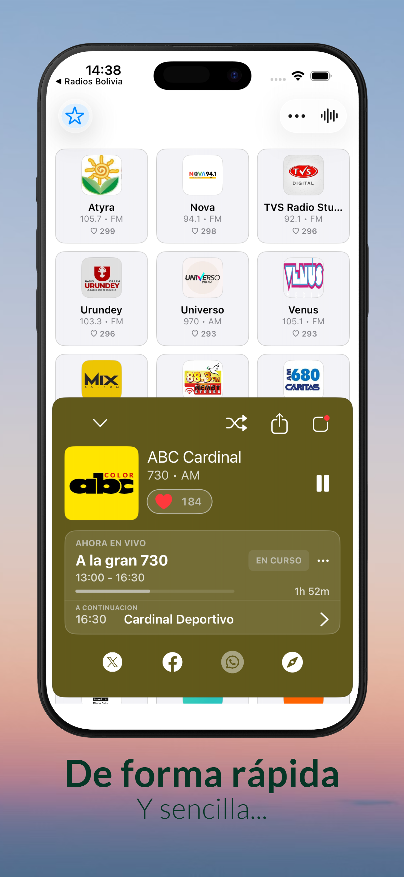 Radios Paraguay - AM y FM screenshot 2