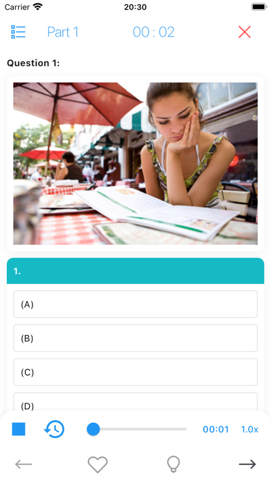 Toeic X Screenshot