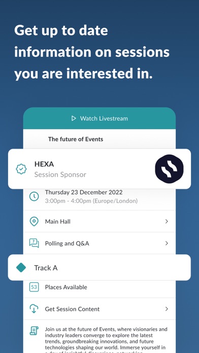 IPM Premium Conferences Screenshot