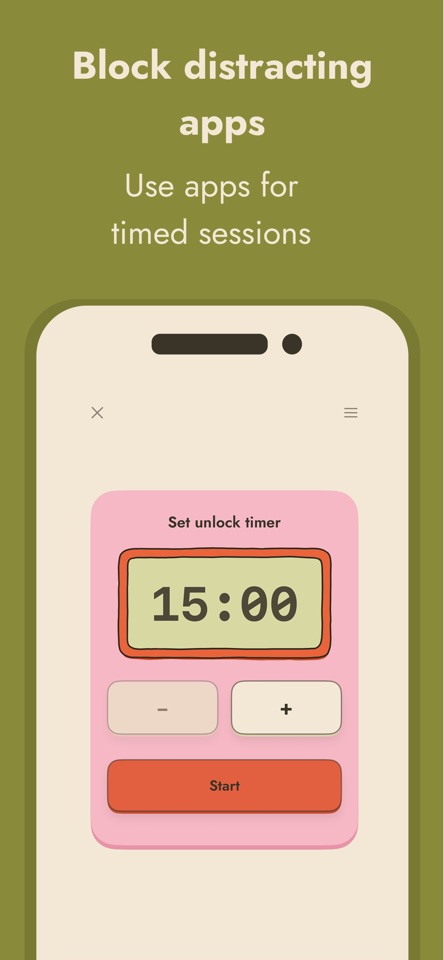 Unplug Me: App blocker + focus screenshot 2