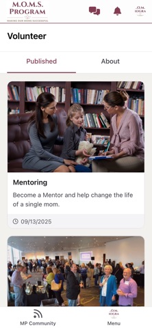 MOMS Program screenshot