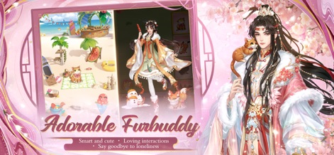 Legend of the Phoenix - This scene highlights the charming pet system, featuring the endearing Orange Meow and interactive environments for pet activities.